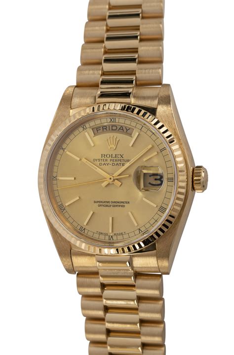 rolex day date model 18038|rolex 18038 price.